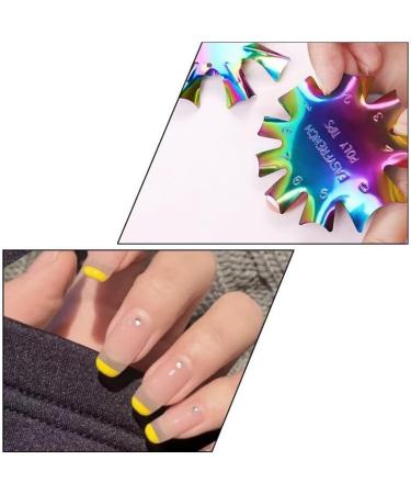 Professional Gel Cutter Tool Steel Stainless Multicolor Trimmer Edge Nail Art Multiple Style Shape Women for Smile Line French Cutter - Buy Online on SooperMarket.com