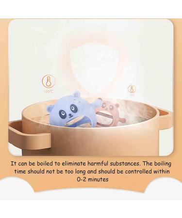 Youding Bite Ring - Calming Silicone Pacifier & Rattling Toy for Toddlers | Soothe Baby's Gums & Prevent Drops - Buy Online on SooperMarket.com