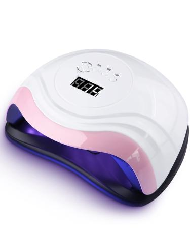 Neflsi 168W Nail dryer lamp 36 UV LED lamp for nails Geln gel Professional nail lamp with 10/30/60/99S Timer LCD display Smart sensor for finger/toenail and for all gel nail polish gelail