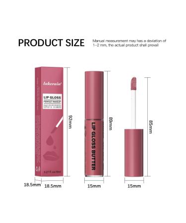 Butter Jelly Lipstick | Moisturizing Lip Stain & High Pigment Waterproof Lip Glaze for Fuller Lips - Long Lasting Day/Night Color (3 - Buy Online on SooperMarket.com