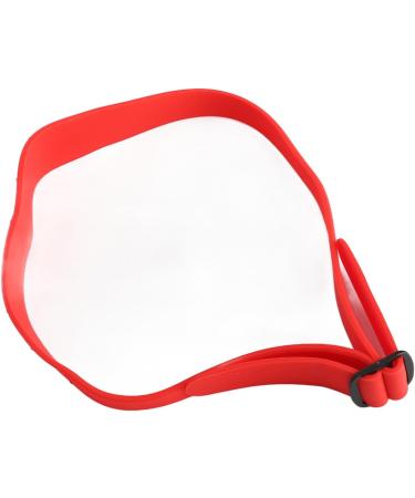 DIY Silicone Neckline Template Stencil for Easy Precise Hair Trimming Adjustable Fit Versatile Design Professional Hairline Shaping Time Saving Hair Grooming Red - Buy Online on SooperMarket.com