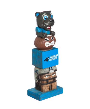 Team Sports America NFL Unisex NFL Tiki Totem Carolina Panthers 41 cm Carolina Panthers