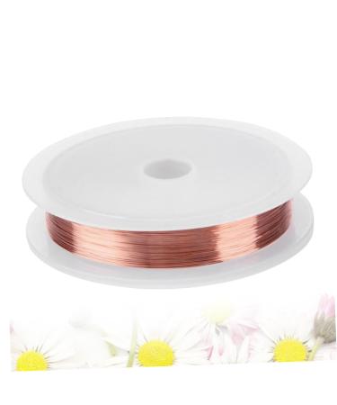 Healeved Copper Wire for Accessories Nail Decoration Line Flexible Beading Wire Acrylic Nail Bead Stringing Wire Nail Art Decoration Wire Metal Bracelet Wire Jewelry Wire Gold Thread Golden medium - Buy Online on SooperMarket.com