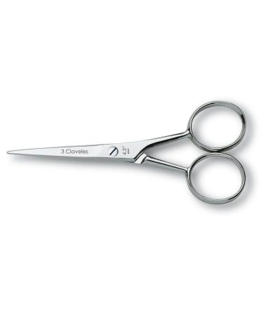 27003 Scissors Moustache For Barber Straight 4.5 "
