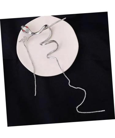 Mikinona Hair Pin Hair Fork Clip Updo Hair Accessories Snake Hair Sticks Snake Accessories For Women Hair Sticks For Bun Hair Stick China Metal Serpentine Miss - Buy Online on SooperMarket.com