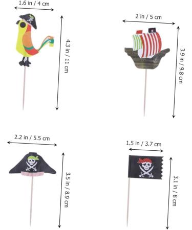 Warmhm 48pcs Halloween Party Ornaments Child Paper Food Bracket As Shown Size 3 - Buy Online on SooperMarket.com