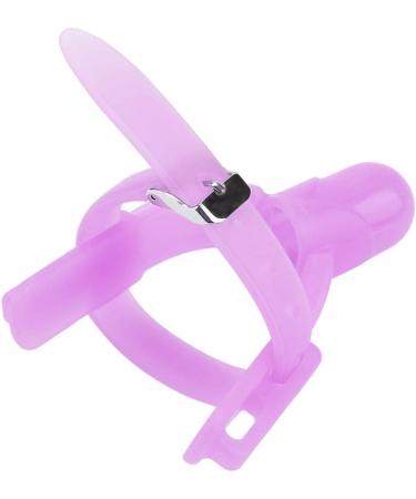 BORDSTRACT Adjustable Silicone Thumb Sucking Stop - Purple | Infant Kids Finger Protector to Prevent Thumbsucking - Buy Online on SooperMarket.com