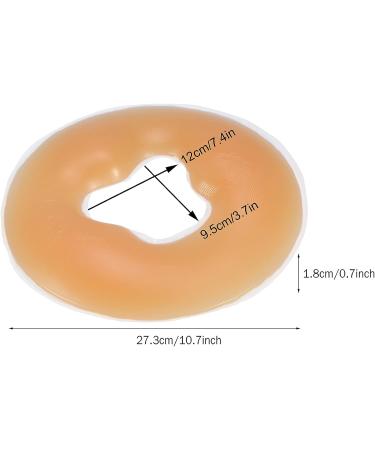 ANGGREK Silicone Pillow Soft Massage Overlay for Face Relaxation - Beige - Buy Online on SooperMarket.com