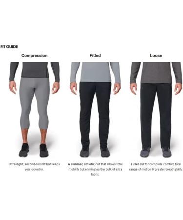 Under Armour Men's Packaged Base 3.0 Leggings Black/Pitch Gray - Size Large - Buy Online on SooperMarket.com