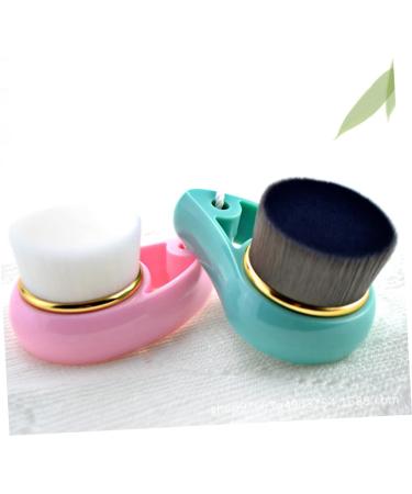 minkissy 1pc Face Wash Brush Face Brush Soft Bristle Facial Brush Green Fiber Facial Brush Skin Cleaning Brush Hollow Out Cleansing Brush Exfoliating Face Brush Facial Brush Face Spa Brush - Buy Online on SooperMarket.com