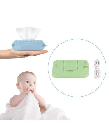 Baby Wipes Heater and Dispenser - Thermostatic Comfort in Green | Wipes Warmer for Baby Wipes - Buy Online on SooperMarket.com
