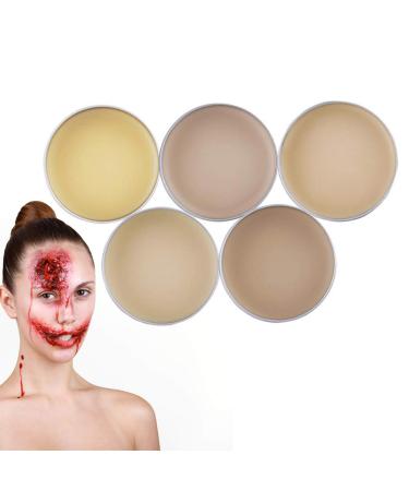 Tmishion Professional Halloween Make Up Kit - Special Effects B hne Make-up False Wound Scar Wax Skin Prep & Pore Concealer (#2) for International Shipping - Buy Online on SooperMarket.com