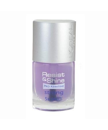 L'OREAL RESIST & SHINE TITANIUM PRO-KERATINE 5x STRONGER CLEAR BASE COAT