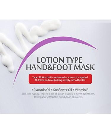 Epielle Moisturizing Hand Masks (6pk) | Hydrating Spa Gloves for Dry Hands | Sunflower Seed Oil, Avocado Oil, Vitamin E | Beauty & Skincare Gift - Buy Online on SooperMarket.com