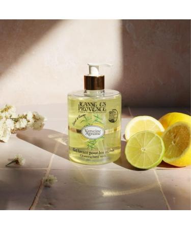 Jeanne en Provence Hand Wash Gel Verveine Agrume 500 ml - Buy Online on SooperMarket.com
