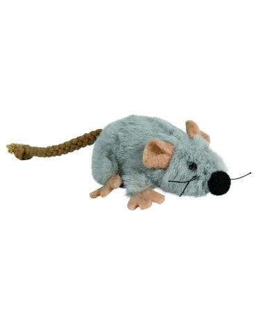 Trixie 45735 Cat Toy Mouse Plush 7 cm for All Breed Sizes 1 Piece (Pack of 1)