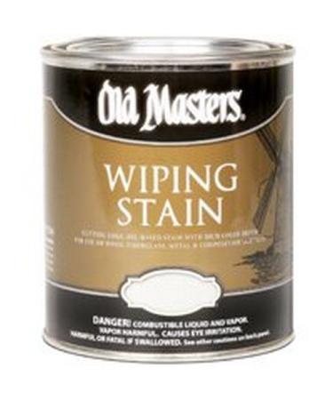 Old Masters Semi-Transparent American Walnut Oil-Based Wiping Stain 0.5 pt.