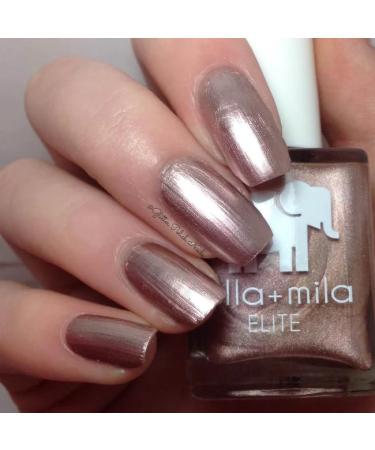 ella+mila Professional Quick Dry Nail Polish - Long-Lasting & Chip-Resistant Champagne Pop (Elite Collection B) - 0.45 fl oz - Buy Online on SooperMarket.com