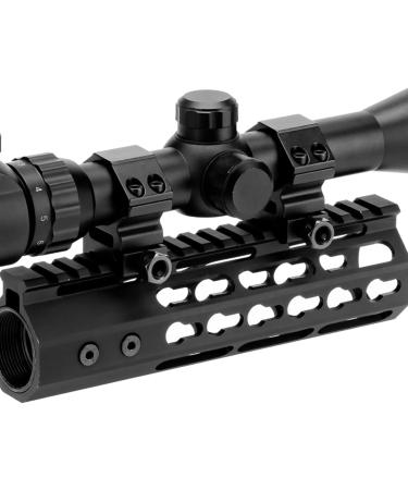 LONSEL 1'' Scope Rings: High & Medium Profile 1 Inch Mount Rings for Picatinny Rail - 2 Pack - Buy Online on SooperMarket.com