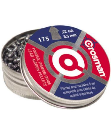 Crosman PO22 .22-Caliber Pointed Pellets (175-Count)