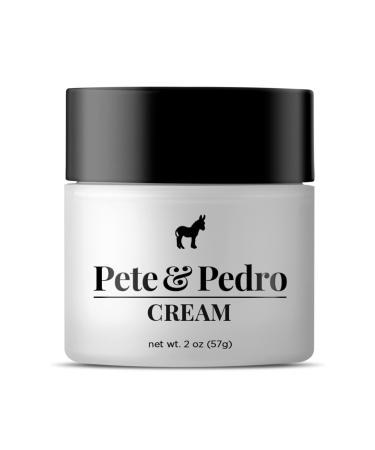 Pete & Pedro CREAM - Styling Hair Cream for Men | Low Hold and Low Shine | Helps With Frizz & Flyaways | As Seen on Shark Tank  2 oz.