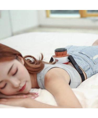 Samnuerly Electric GUA SHA Massager - Wireless Charging Hot-Stone Therapy Improved Blood Circulation - Wood Grain Design - Buy Online on SooperMarket.com