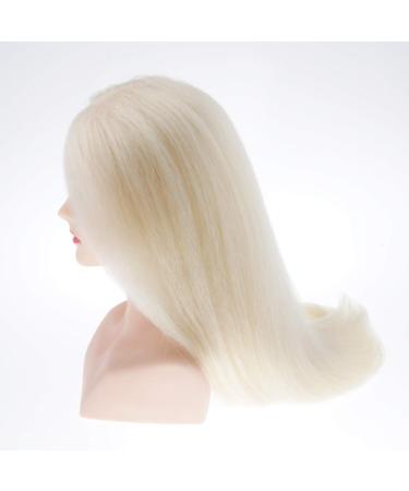 Human Hair Braiding Display Doll with Jewelry - Perfect Toy Model for Kids | Beige - Buy Online on SooperMarket.com