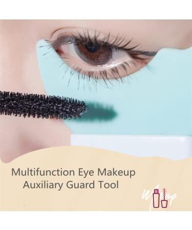 Eyelash Shield Applicator Guard Tool - 2 Pcs Multifunction Silicone Stencils for Quick and Easy Eye Makeup - Buy Online on SooperMarket.com