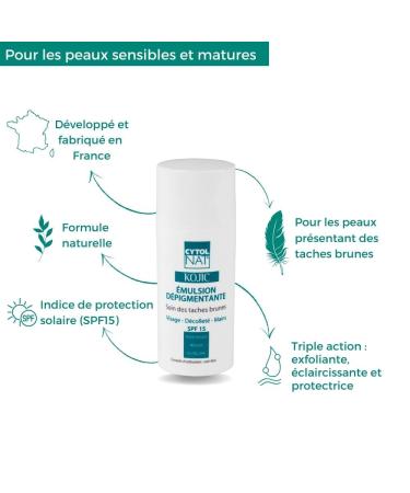 Cytolnat Kojic Care - Anti-Aging Spot Treatment for Sensitive Skin | 30 ml | Mitigates Age Spots from Sunlight Hormones & Aging - Buy Online on SooperMarket.com