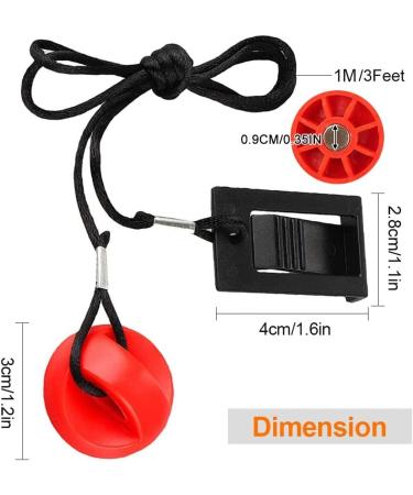 Universal Treadmill Safety Key for NordicTrack, Proform, Weslo, Reebok, and More - Buy Online on SooperMarket.com