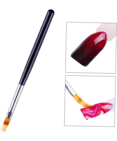 TOSSPER Gradient Drawing Nail Brush - UV Gel Painting Pen with Wooden Handle | Manicure Nail Art Tool - International Shipping Available - Buy Online on SooperMarket.com