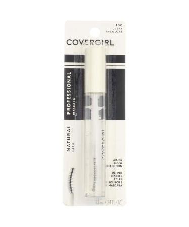 CoverGirl Professional Natural Lash Mascara Clear 100 - 0.34 oz | Long-Lasting, Smudge-Proof Mascara - Buy Online on SooperMarket.com