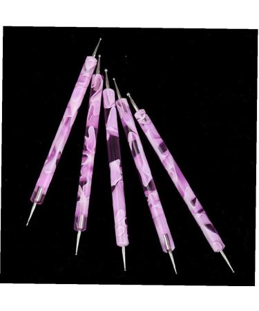 PiniceCore 5Pcs Nail Dotting Pen Set - 2-ended DIY Marbleizing Tool for Manicure & Nail Art | International Shipping Available - Buy Online on SooperMarket.com