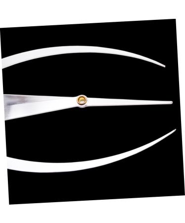 NOLITOY Microblading Ruler Grooming Stencil Shaper Eyebrow Stencil Eyebrow Drawing Tool Gold Stainless Steel Template Ruler - Buy Online on SooperMarket.com