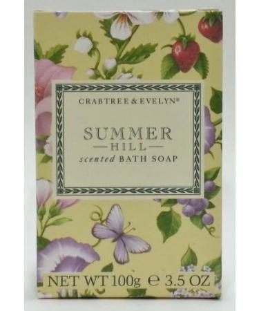 Crabtree & Evelyn - Summer Hill Scented Bath Soap | 100g - Buy Online on SooperMarket.com