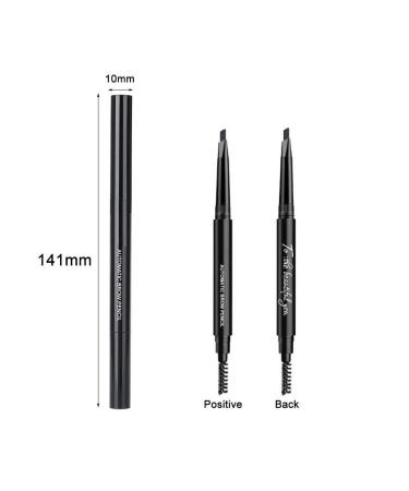 5 Colors Waterproof Eyebrow Pen - Long Lasting Gel & Triangular Tip Brush for Perfect Eyebrow Makeup - Buy Online on SooperMarket.com