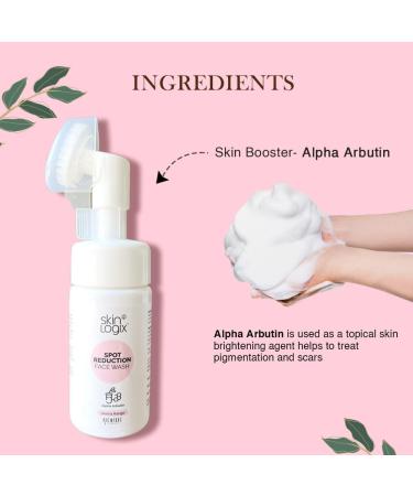 Richfeel Skin Logix Spot Reduction Face Wash 100 g | Derma Range | Built in Brush for Deep Cleansing | All Skin Type | Mild Cleanser | Face Wash for Women & Men - Buy Online on SooperMarket.com