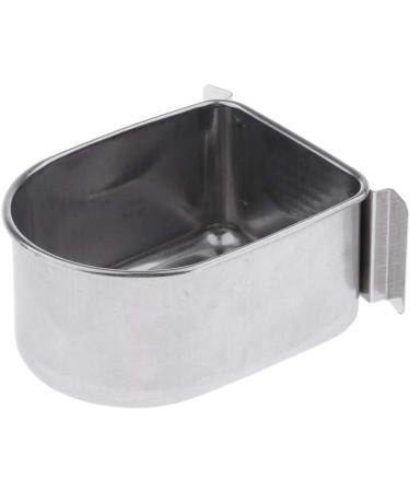LOVIVER Stainless Steel Bird Feeding & Water Bowl for Parrots Cockatiels Budgies - Hanging Bowl (1pc) - Buy Online on SooperMarket.com
