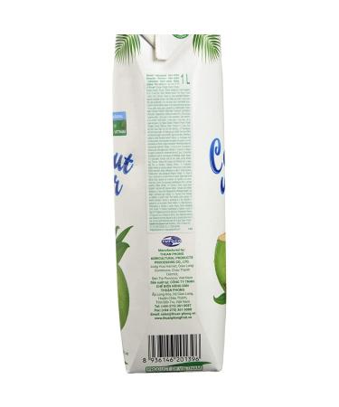 Buy BAMBOO TREE Coconut Water - 1L (Pack of 2) - Refreshing Healthy & Organic - International Shipping Available - Buy Online on SooperMarket.com