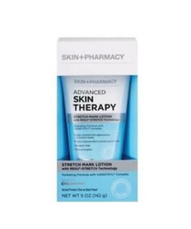 "Stretch Mark Cream Therapy Lotion" - 5 Oz Bottle for Stretch Marks Scars or Acne Scars