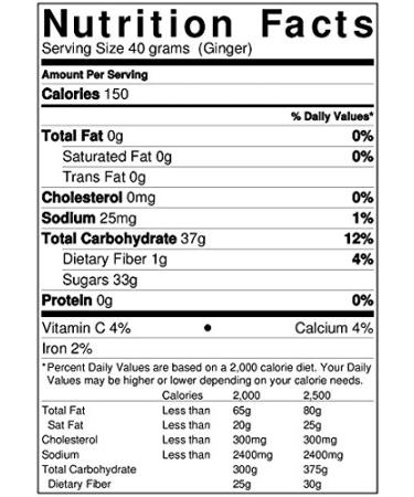 Dried Crystallized Ginger Slices 1lb - Medley Hills Farm - Buy Online on SooperMarket.com