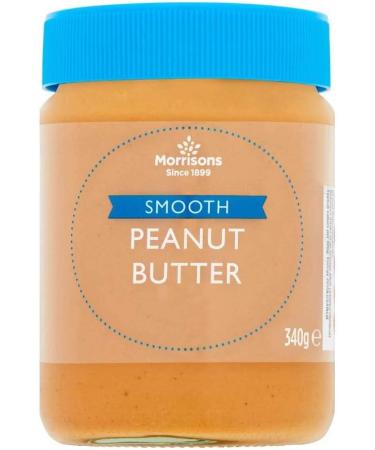 Morrisons Smooth Peanut Butter 340g - Buy Online on SooperMarket.com