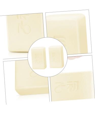 TOYANDONA Baby Soap 4 Pcs Laundry Soap Laundry Washing Soap Dry Laundry Bar Laundry Solid Soap Wash Clothes Soap Bar Washing Soap Bar Infant Soap Plastic Stain Remover Baby Clean Beigex2pcs 10X5cmx2pcs - Buy Online on SooperMarket.com