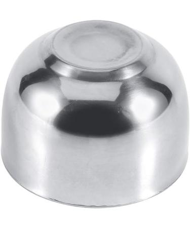 Premium Stainless Steel Shaving Foam Shell & Brush Bowl | Durable Shaving Soap Cup for Men Hairdresser Tools - Buy Online on SooperMarket.com