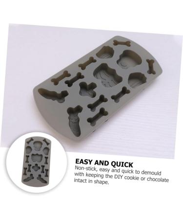 Amosfun 10 Pcs Cake Mold Maniquine Human Skeleton Mold Halloween Chocolate Fondant Cakes Molds Skull Molds Chocolate Molds Fondant Molds Aromatherapy Mold Manikin Dessert Silica Gel Candle 21X11CMx5pcs - Buy Online on SooperMarket.com