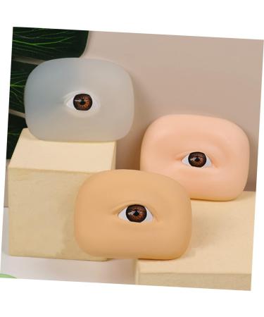 Healeved 8 Pcs Eye Practice Skin Fake Skin Eyebrow Practice Board Supplies Eyes Makeup - Buy Online on SooperMarket.com