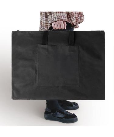 Art Portfolio Bag Waterproof Art Supply Storage Bag Artist Bag A2 Drawing Board Bag Canvas Art Tote Bag Sketchbook Carrying Bag Art Supplies Carry Case Shoulder Bag 20.5x14inch A2 art bag