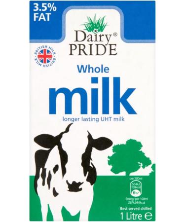 Dairy Pride 12 x 1Ltr Assorted UHT Milk with Welari Thank You Card Multipack (whole x4 Semi x4 Skimd x4) Long Lasting Life Cold Drink Baking Cooking (12L) (12pack) - Buy Online on SooperMarket.com