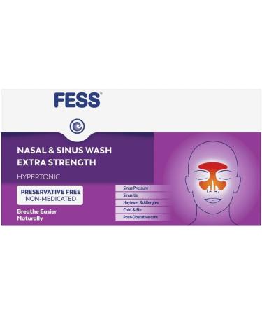 Fess Nasal & Sinus Wash Extra Strength Refill 24 Sachets - Buy Online on SooperMarket.com