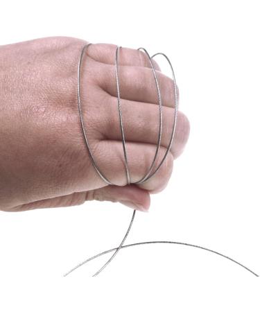 5LB-280LB Stainless Steel Wire Leader Nylon Coated Fishing Leader - 32.8ft, 100LB, 7 Strands, 10pcs Crimp Sleeves - Buy Online on SooperMarket.com